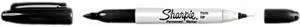 Sharpie, 32001, Twin-Tip Marker, Fine, Ultra Fine Point Type - Black Alcohol Based Ink - 12/DZ, 1 Dozen