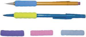 Tatco 19711 Ribbed Pencil Cushions, 1-3/4", Assorted, 50/Box