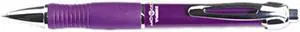 Zebra 42680 GR8 Roller Ball Retractable Gel Pen, Violet Ink, Medium, Dozen