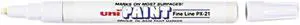 Sanford 63713 uni-Paint Marker, Fine Point, White