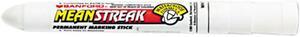 Sharpie 85018 Mean Streak Marking Stick, Broad Tip, White