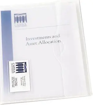 Avery 72278 Translucent Document Wallets, Letter, Poly, Clear, 12/Box