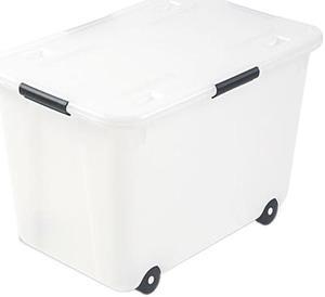Advantus AVT34009 Rolling Storage Box, Letter/Legal, 15-Gallon Size, Clear Advantus AVT34009 Rolling Storage Box, Letter/Legal, 15-Gallon Size, Clear