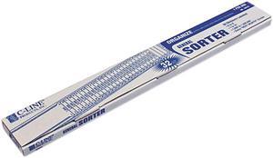 C-line 30532 General Sorter, A-Z/1-31/1000-1,000,000 Index, Letter Size, Plastic, Blue