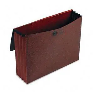 Pendaflex 1053EL-OX 3 1/2 Inch Expansion Standard Wallet, Red Fiber, Letter, Red