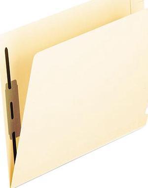 Pendaflex 13240 Laminate Folder, Two Fasteners, Straight End Tab, 14 Pt. Manila, Letter, 50/Box