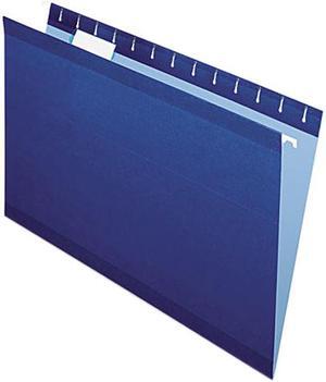 Pendaflex 415315NAV Reinforced Hanging File Folders, Legal, Navy, 25/Box