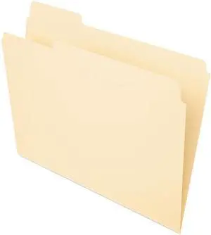 Pendaflex Essentials 752-1/3-1 File Folders, 1/3 Cut, First Position, Top Tab, Letter, Manila, 100/Box Pendaflex Essentials 752-1/3-1 File Folders, 1/3 Cut, First Position, Top Tab, Letter, Manila, 100/Box