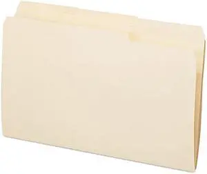 Pendaflex Essentials 753-1/3 Essentials File Folders, 1/3 Cut Top Tab, Legal, Manila, 100/Box Pendaflex Essentials 753-1/3 Essentials File Folders, 1/3 Cut Top Tab, Legal, Manila, 100/Box