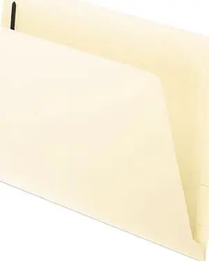 Pendaflex H10U13 Expansion Folders, Two Fasteners, Straight Tab, Letter, Manila, 50/Box