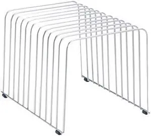 Fellowes 72012 Desktop Organizer, 11 Sections, Wire, 9 x 11 3/8 x 8, Silver