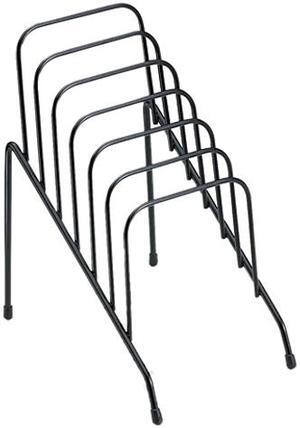 Fellowes 72613 Wire Step File Junior, Six Sections, 4 3/8 x 6 1/2 x 7 3/4, Black