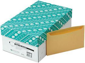 Quality Park 63872 Paper File Jackets, 5" x 8 1/8", 2 Point Tag, Buff, 500/Box