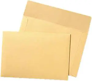 Quality Park 89604 Filing Envelopes, 9 1/2 x 11 3/4, 3 Point Tag, Cameo Buff, 100/Box