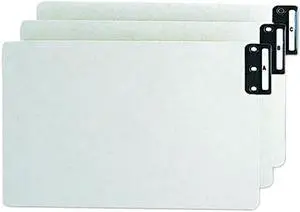 Smead 63276 End Tab Guides, Alpha, Vertical Metal Tabs, Pressboard, Legal, 25/Box