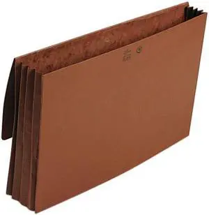 Smead 71055 3 1/2 Inch Expansion Wallet, Redrope, 14 3/4 x 9 1/2, Redrope