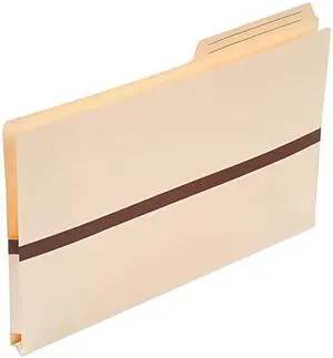 Smead 76487 - One Inch Accordion Expansion File Pockets, 2/5 Tab, Legal, Manila, 1 Each.