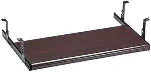HON 4022N Slide-Away Keyboard Platform, Laminate, 1.13" x 21.50" x 10.00", Mahogany