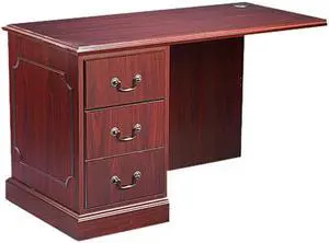 HON 94216LNN 94000 Series "L" Workstation Left Return, 48w x 24d x 29-1/2h, Mahogany