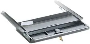 HON D2S Center Drawer, 38000 Series, Stationmaster, 19 x 14-3/4 x 3, Charcoal