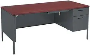 HON P3265RNS Metro Classic Right Pedestal Workstation Desk