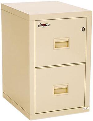 FireKing 2R1822CPA Turtle 2-Drawer File, 17-3/4w x 22-1/8d, UL Listed 350 degree for Fire, Parchment