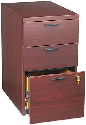 HON 105102NN 10500 Series Box / File Mobile Pedestal, Mahogany