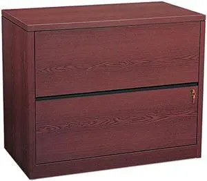 HON 10563NN 10500 Series Two-Drawer Lateral File, 36w x 20d x 29-1/2h, Mahogany