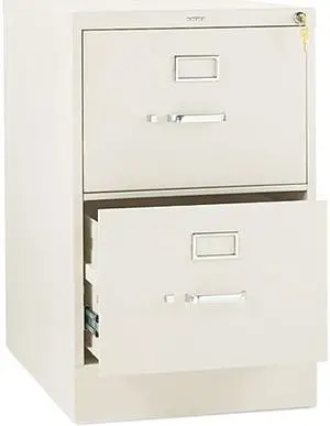 HON 312CPL 310 Series Two-Drawer, Full-Suspension File, Legal, 26.50" Depth, Putty