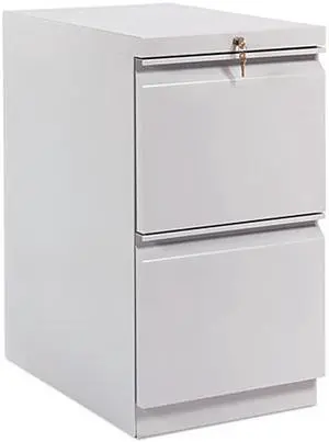 HON 33823RS Efficiencies Mobile Pedestal File w/Two File Drawers, 22-7/8d, Charcoal