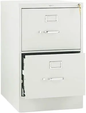 HON 512CPQ 510 Series Two-Drawer, Full-Suspension File, Legal, 29h x25d, Light Gray HON 512CPQ 510 Series Two-Drawer, Full-Suspension File, Legal, 29h x25d, Light Gray