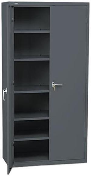HON SC1872S Assembled Storage Cabinet, 36w x 18-1/4d x 71-3/4h, Charcoal