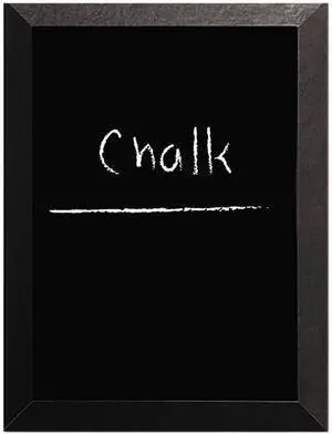 MasterVision PM07151620 - Kamashi Chalk Board, 36 x 24, Black Frame