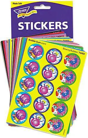 TREND T089 Stinky Stickers Variety Pack, General Variety, 465/Pack