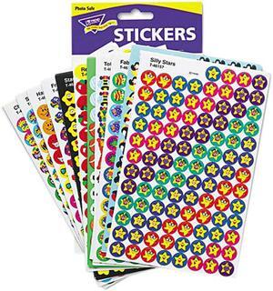 SuperSpots and SuperShapes Sticker Variety Packs, Assorted Designs, 5,100/Pack