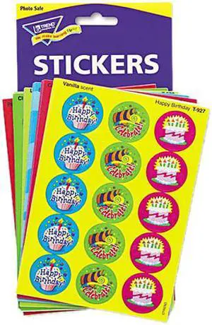 TREND T580 Stinky Stickers Variety Pack, Holidays & Seasons, 432/Pack
