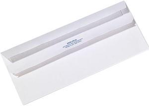 Quality Park 11118 Redi-Seal Envelope, Contemporary, #10, White, 500/Box