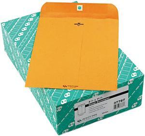 Quality Park 37787 Clasp Envelope, 8 3/4 x 11 1/2, 32lb, Light Brown, 100/Box