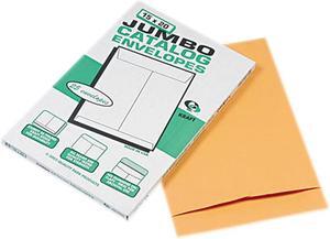 Quality Park 42355 Jumbo Size Kraft Envelope, 15 x 20, Light Brown, 25/Box