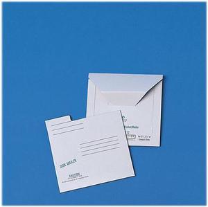 Quality Park 64112 Redi-File Disk Pocket Mailer, 5 3/4 x 5 3/4, Recycled, White, 10/Pack