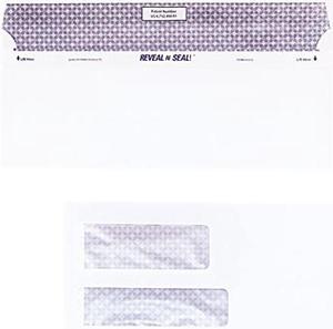 LUX Booklet 6 x 9 Envelopes, Gummed Seal, Midnight Black, Pack Of 250
