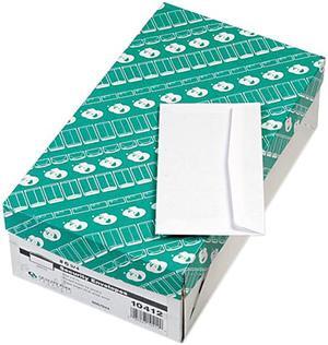 Quality Park 10412 Security Tinted Business Envelope, Contemporary, #6 3/4, White, 500/Box