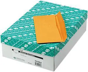 Quality Park 11162 Kraft Envelope, Contemporary, #10, Light Brown, 500/Box