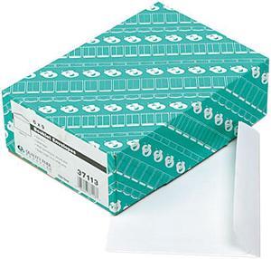 Quality Park 37113 Open Side Booklet Envelope, Contemporary, 9 x 6, White, 100/Box