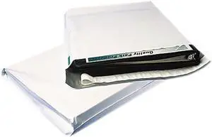 Quality Park 46390 Redi-Strip Poly Expansion Mailer, Side Seam, 11 x 13 x 2, White, 100/Carton