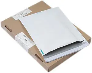 Quality Park 46393 Redi-Strip Poly Expansion Mailer, Side Seam, 13 x 16 x 2, White, 100/Carton