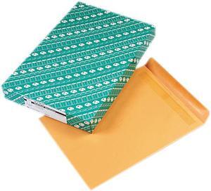 Quality Park Redi-Seal Catalog Envelope, 12 x 15 1/2, Light Brown, 100/Box