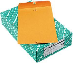 Quality Park 37894 Clasp Envelope, 9 1/4 x 14 1/2, 28lb, Light Brown, 100/Box