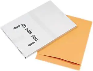 Quality Park 42356 Jumbo Size Kraft Envelope, 17 x 22, Light Brown, 25/Box