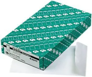 Quality Park 43317 Redi-Seal Catalog Envelope, 6 1/2 x 9 1/2, White, 100/Box